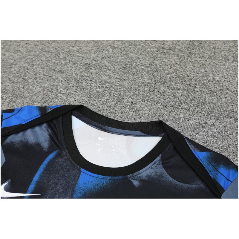 Mens Inter Milan Short Training Suit Grey 2024/25