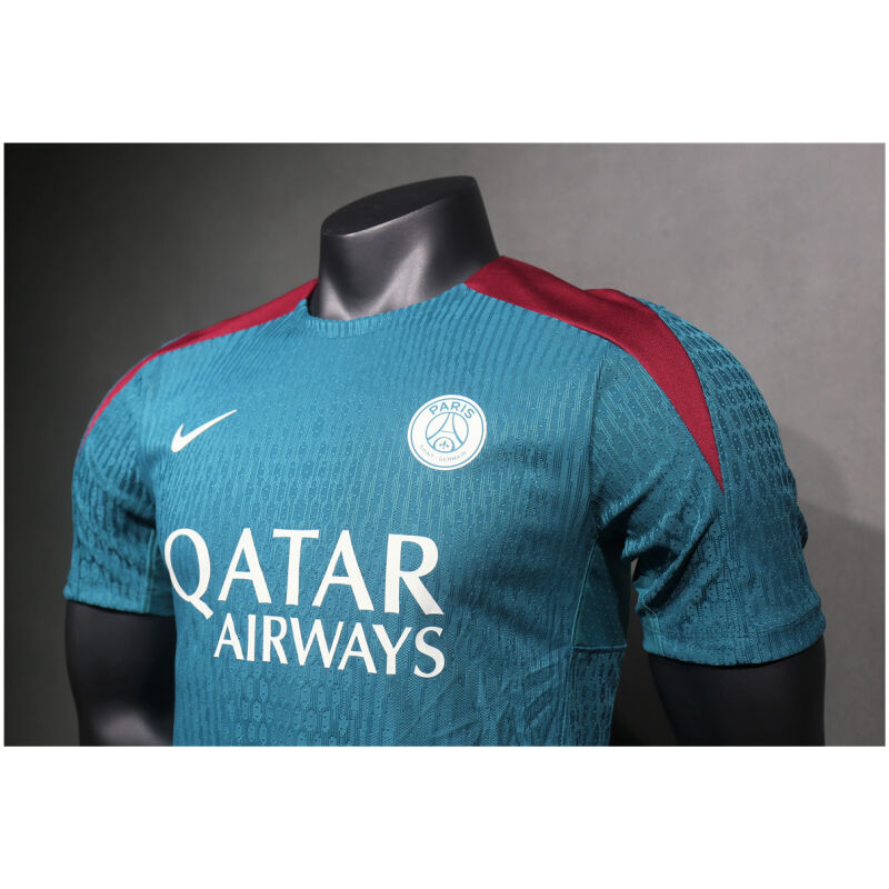 Mens PSG Pre-Match Short Training Authentic Lake Blue Jersey 2024/25 – Match