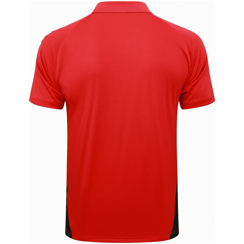 Mens Manchester United Polo Shirt Red 2024/25