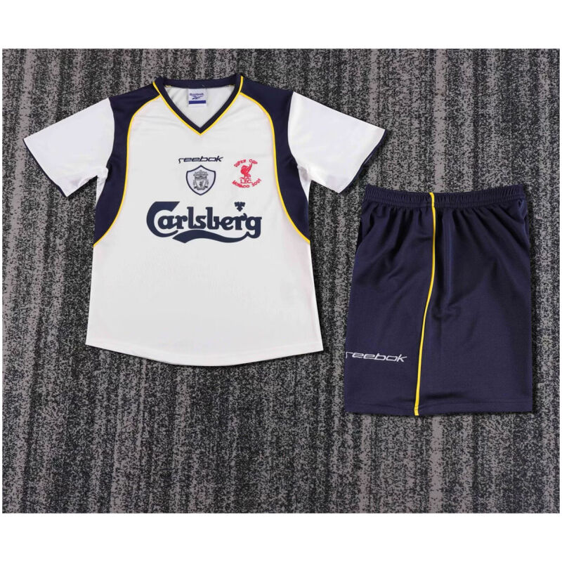 Kids Retro Liverpool Away Jersey 2001/02