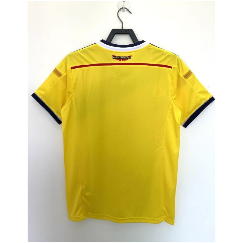 Mens Colombia Retro Home Jersey 2014