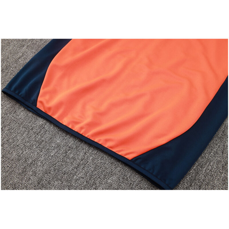 Mens Juventus Jacket + Pants Training Suit Orange 2024/25