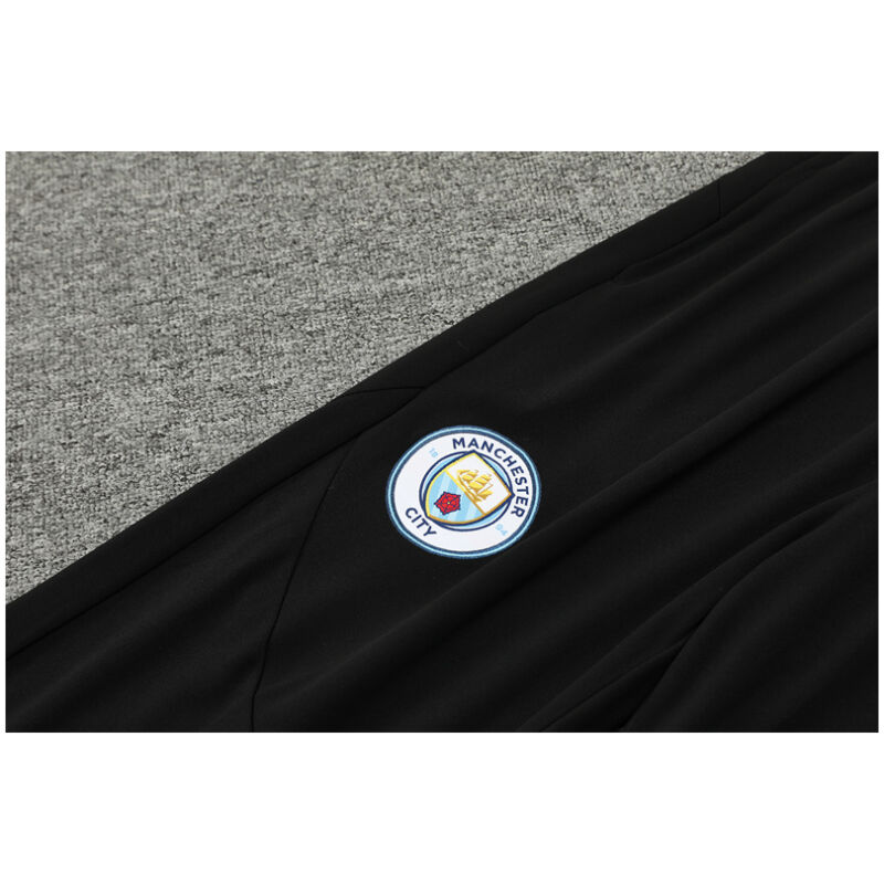 Mens Manchester City Training Suit Green – Black 2024/25