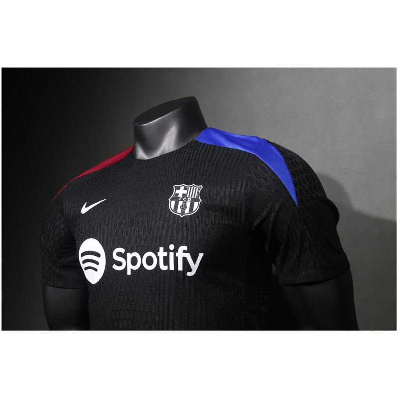 Mens Barcelona Pre-Match Short Training Authentic Black Jersey 2024/25 – Match