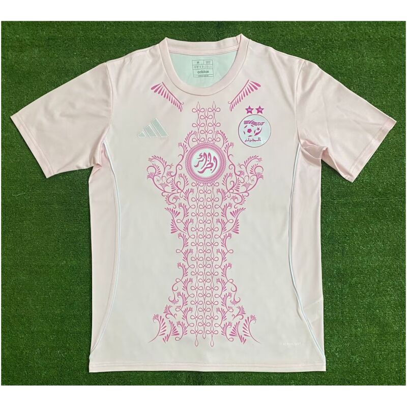 Mens Algeria Pink Jersey 2024