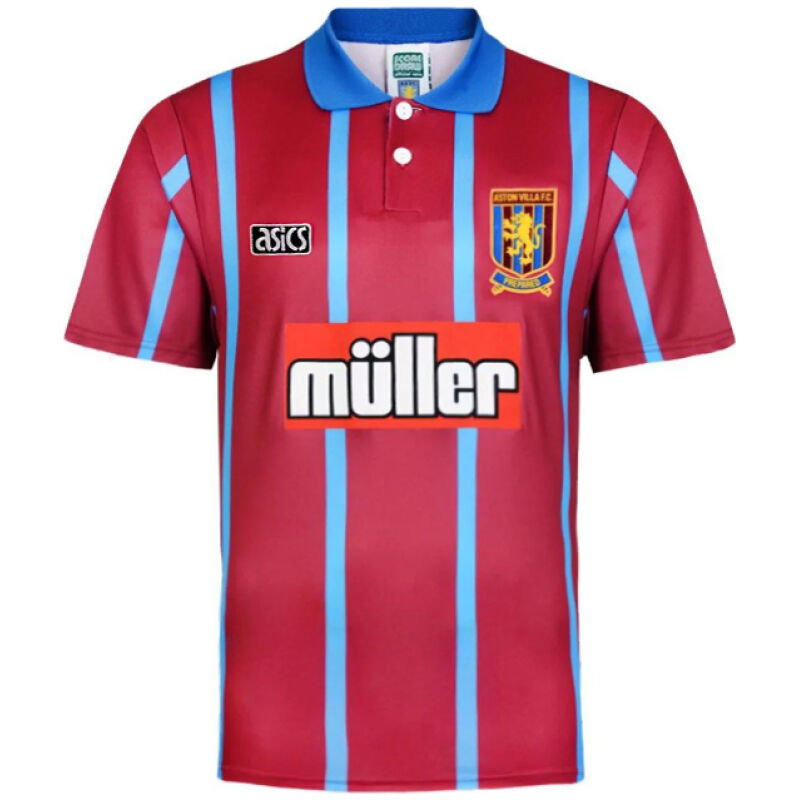 Mens Aston Villa Retro Home Jersey 1994
