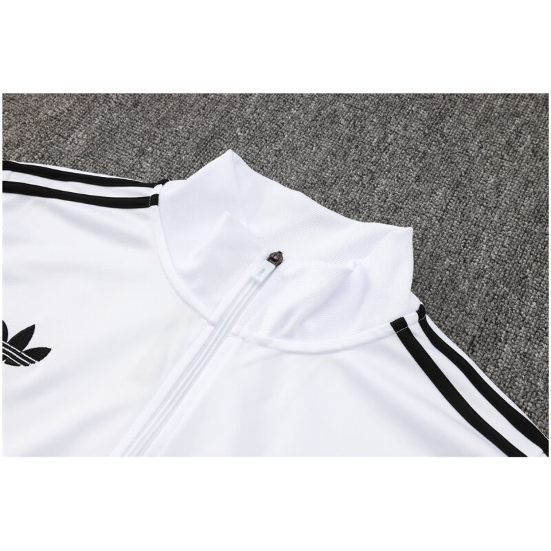 Mens Germany Jacket + Pants Training Suit Original White 2024