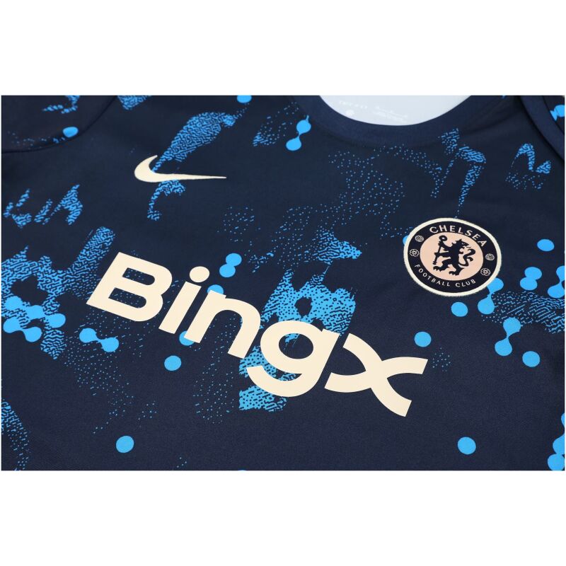 Mens Chelsea Short Training Suit Royal Pattern 2024/25