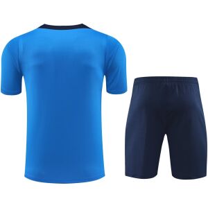Mens Chelsea Short Training Suit Blue 2024/25