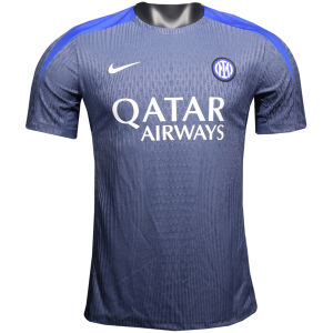 Mens Inter Milan Pre-Match Short Training Authentic Grey Jersey 2024/25 – Match