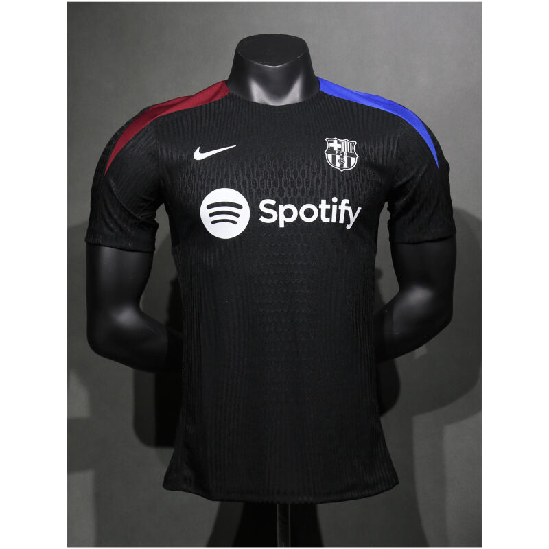 Mens Barcelona Pre-Match Short Training Authentic Black Jersey 2024/25 – Match