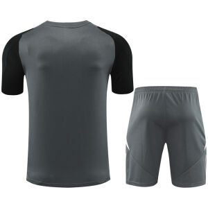 Mens Manchester United Short Training Suit Grey 2024/25