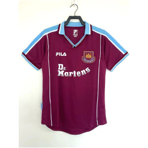 Mens West Ham United Retro Home Jersey 2000/01