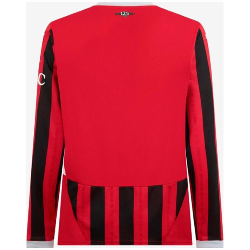 Mens AC Milan Home Jersey Long Sleeve 2024/25