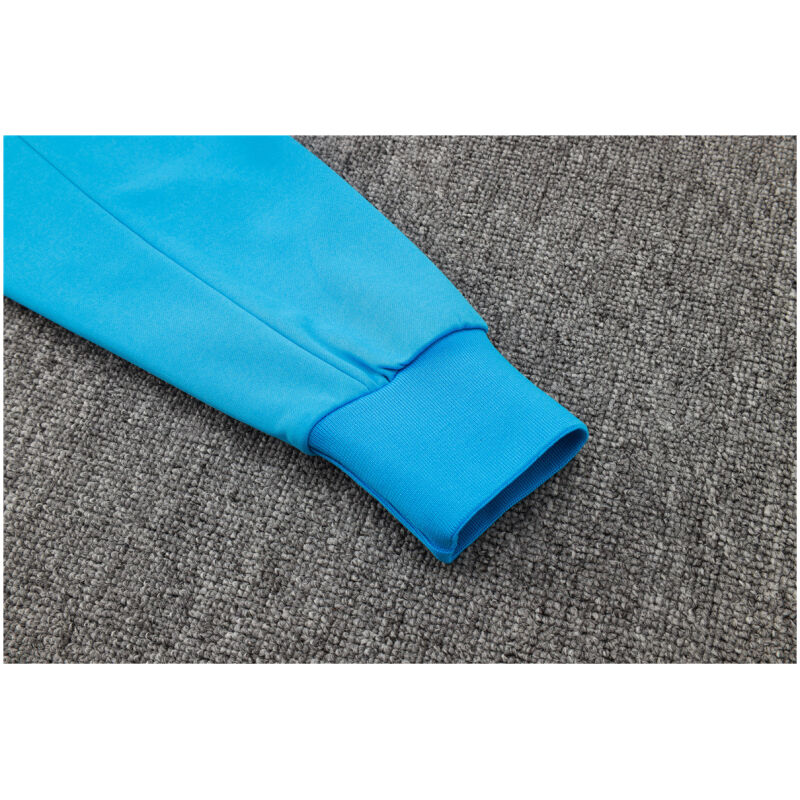 Mens Chelsea Hoodie Sweatshirt + Pants Training Suit Blue 2024/25