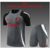 Kids Manchester United Short Training Suit Grey 2024/25