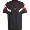 Mens Adidas Originals Manchester United adidas Originals Lifestyler T-Shirt - Black 2024/25 - Match