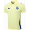 Mens Ajax Polo Shirt Yellow 2024/25