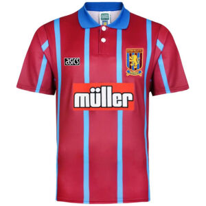 Mens Aston Villa Retro Home Jersey 1994