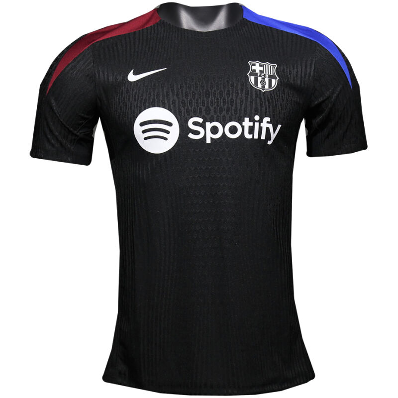 Mens Barcelona Pre-Match Short Training Authentic Black Jersey 2024/25 – Match