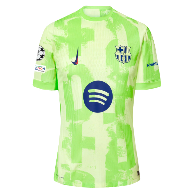Mens Barcelona Third Authentic Jersey 2024/25 – Match