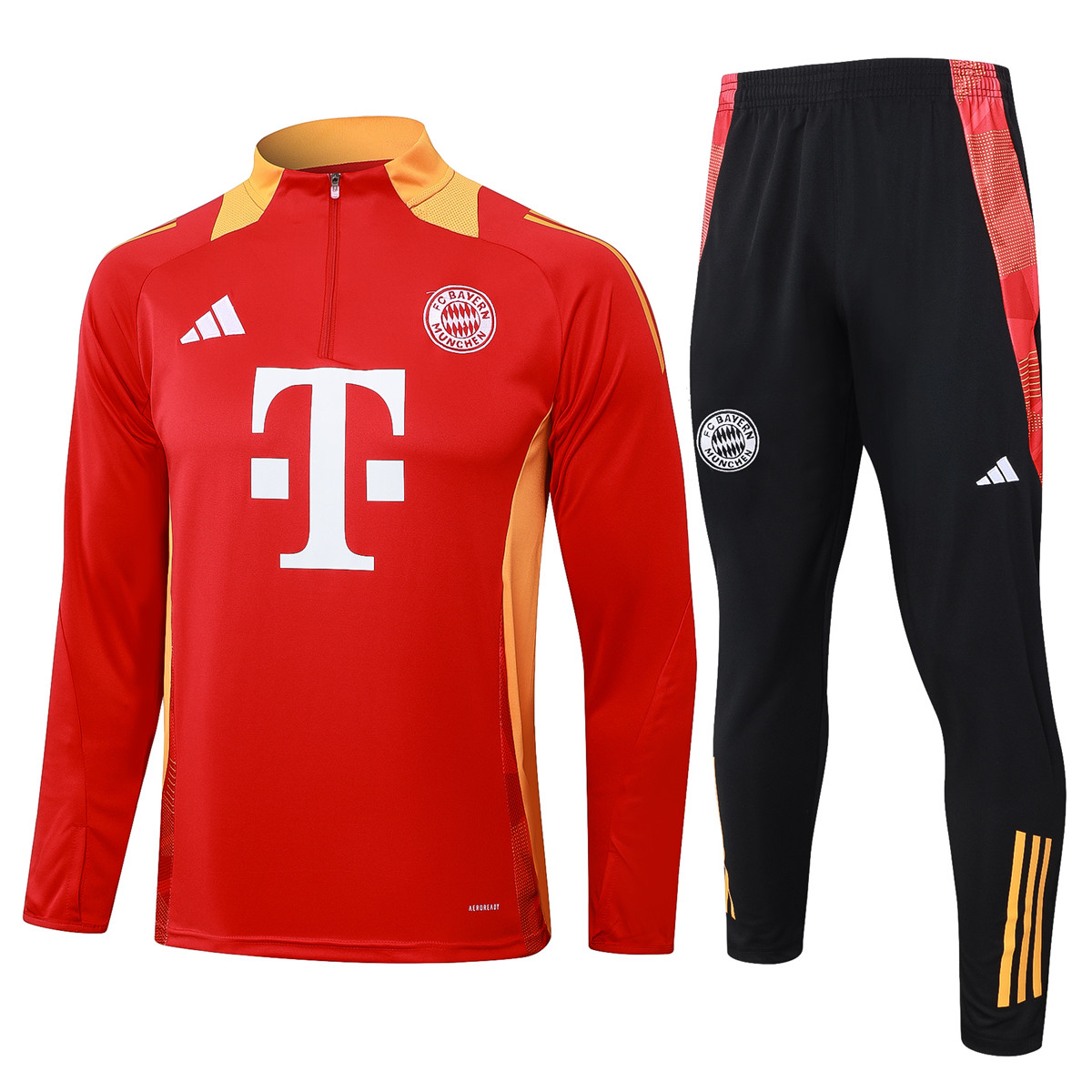 Mens Bayern Munich Training Suit Red 2024/25