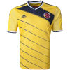 Mens Colombia Retro Home Jersey 2014