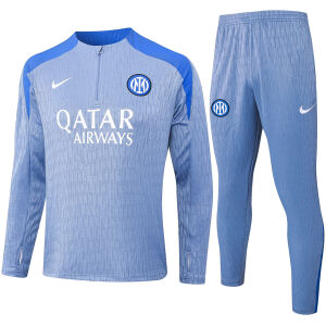 Mens Inter Milan Training Suit Light Blue 2024/25