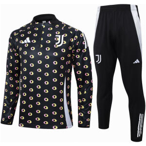 Mens Juventus Training Suit Black 2024/25