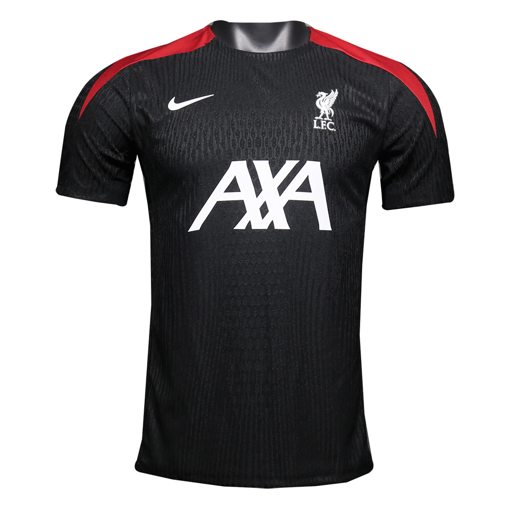 Mens Liverpool Pre-Match Short Training Authentic Black Jersey 2024/25 – Match