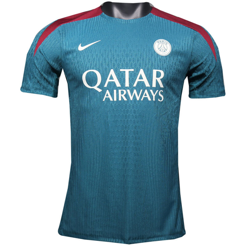 Mens PSG Pre-Match Short Training Authentic Lake Blue Jersey 2024/25 – Match