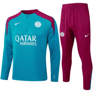 Mens PSG Training Suit Lake Blue 2024/25