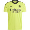 Mens Real Madrid Goalkeeper Yellow Jersey 2024/25
