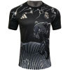 Mens Real Madrid Special Edition Black Leopard Jersey 2024/25
