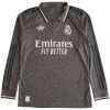 Herren Real Madrid Drittes Trikot Langarm 2024/25