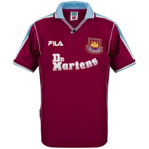 Mens West Ham United Retro Home Jersey 2000/01