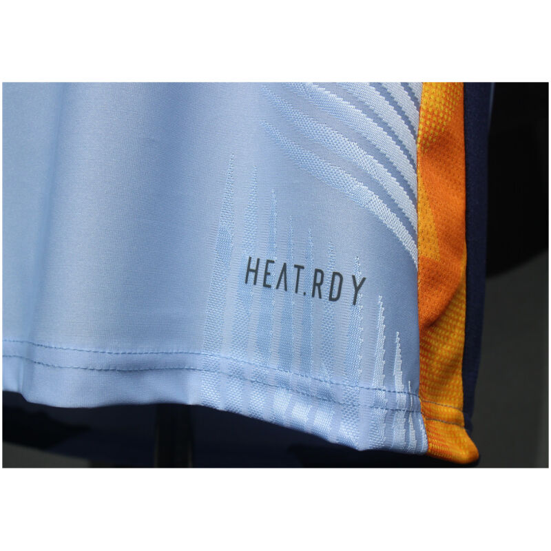 Mens Real Madrid Pre-Match Light Blue Authentic Jersey 2024/25 – Match