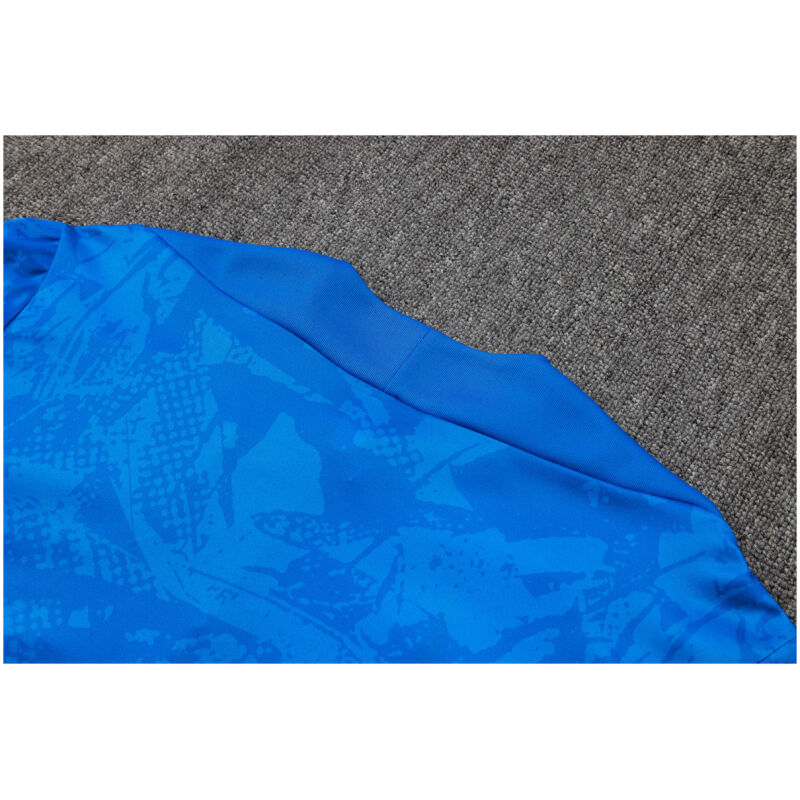 Mens Barcelona Training Suit Green – Blue 2024/25