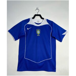 Mens Brazil Retro Away Jersey 2004