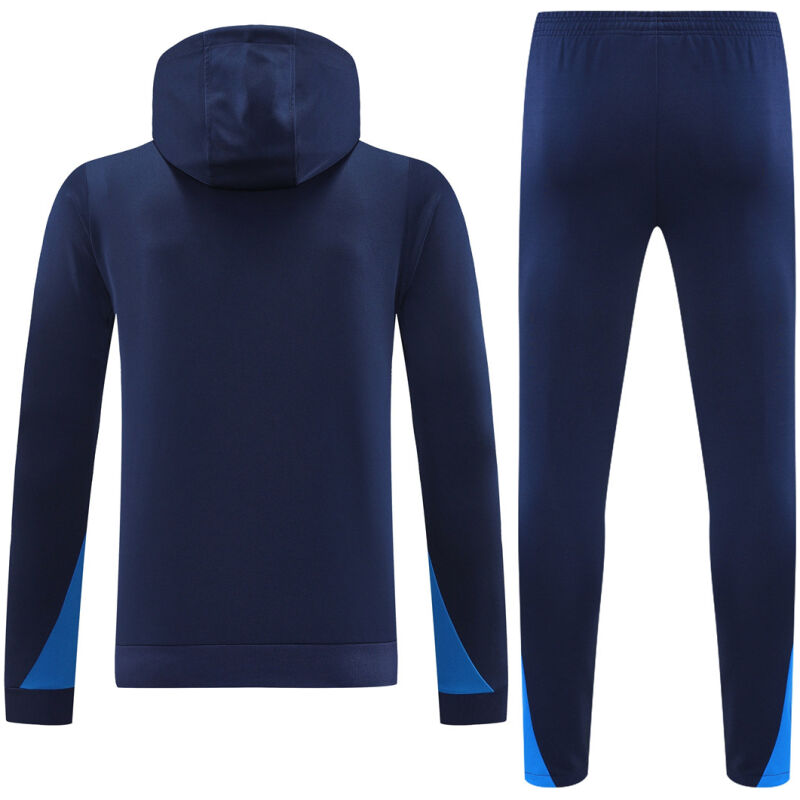 Mens Chelsea Hoodie Sweatshirt + Pants Training Suit Royal 2024/25