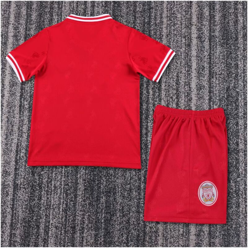 Kids Retro Liverpool Home Jersey 1996/97