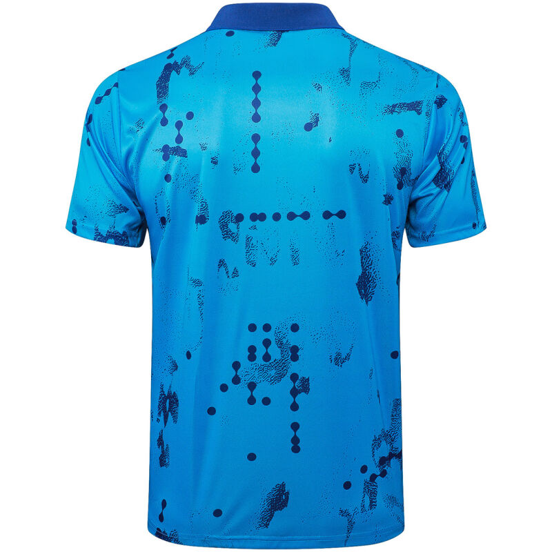 Mens Chelsea Polo Shirt Blue 2024/25