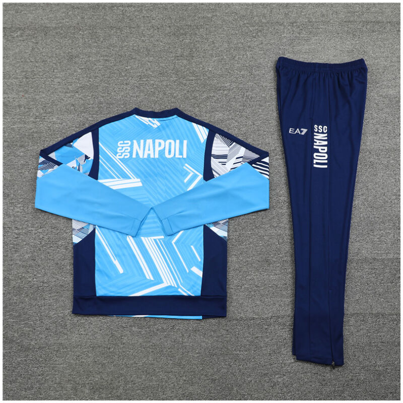 Kids Napoli Training Suit Blue 2024/25
