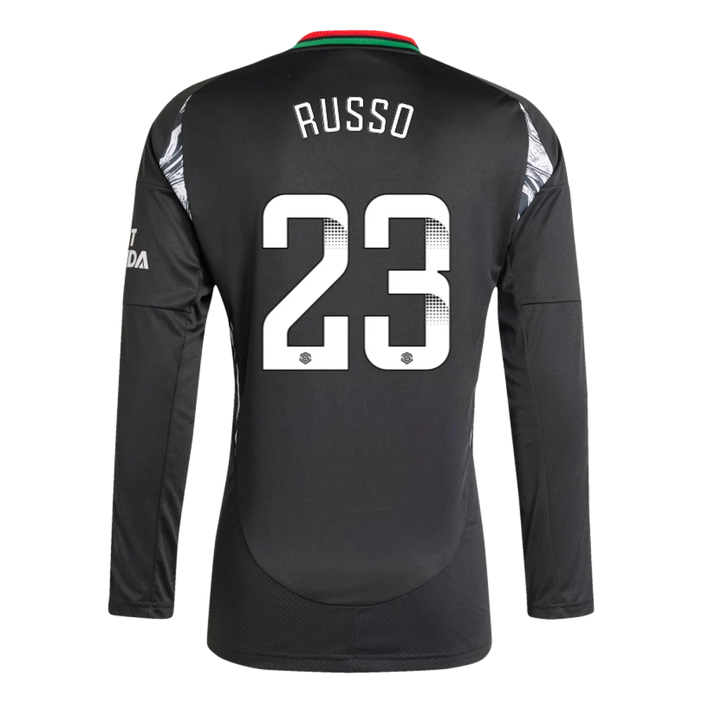 Arsenal Away Long Sleeved+shorts  Jersey 2024/25