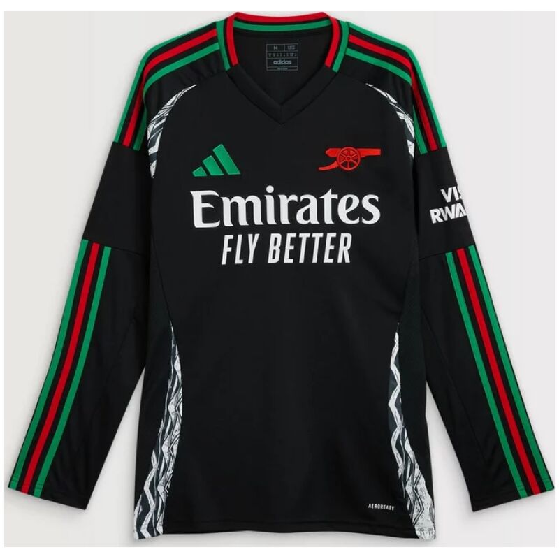 Arsenal Away Long Sleeved+shorts  Jersey 2024/25