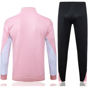Mens PSG x Jordan Jacket + Pants Training Suit Pink 2024/25