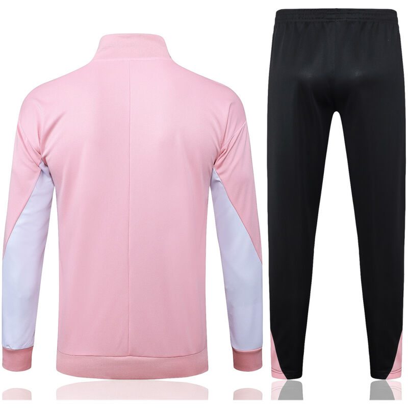 Mens PSG x Jordan Jacket + Pants Training Suit Pink 2024/25