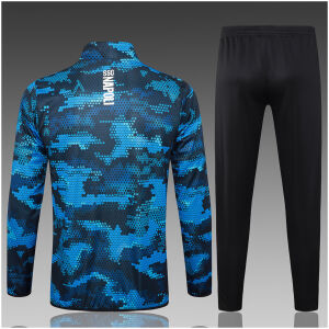 Kids Napoli Jacket + Pants Training Suit Blue 2024/25