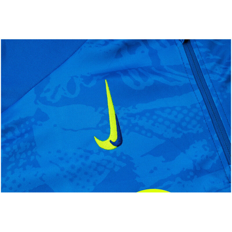 Mens Barcelona Training Suit Green – Blue 2024/25