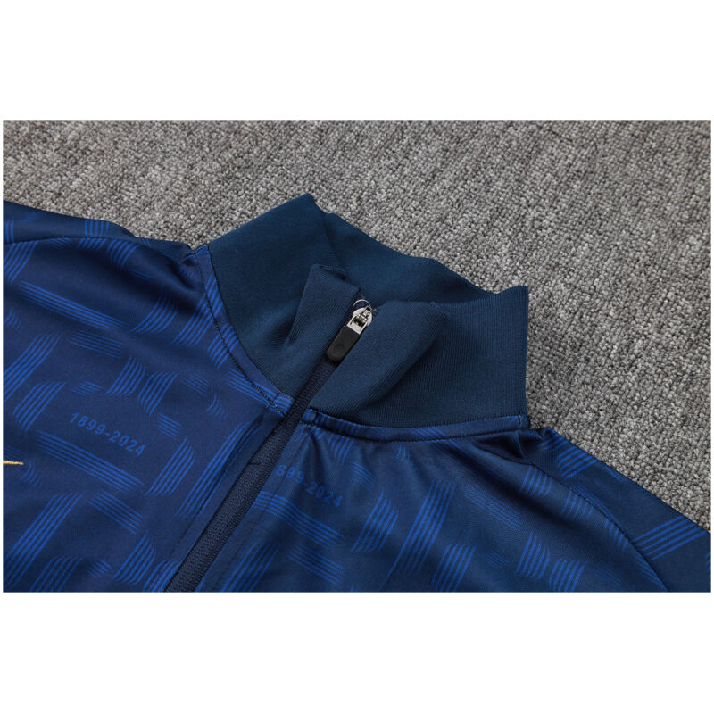 Mens Barcelona Jacket + Pants Training Suit Royal 2024/25